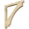 Ekena Millwork Imperial Craftsman Rough Sawn Bracket, Douglas Fir, 4"W x 48"D x 48"H BKT04X48X48IMP04RDF - alternate 1